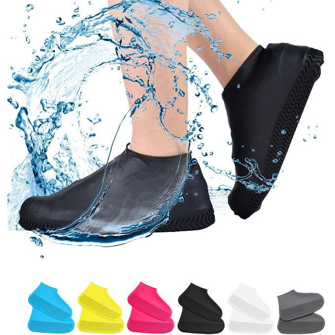 Stretching antislip Waterproof silicone shoe cover