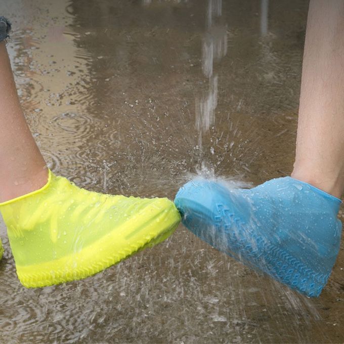 Stretching antislip Waterproof silicone shoe cover