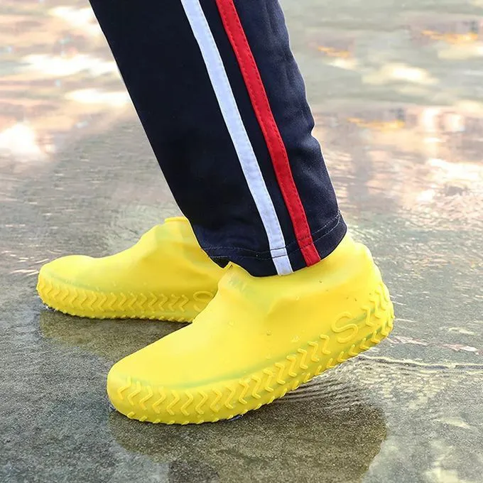 Stretching antislip Waterproof silicone shoe cover