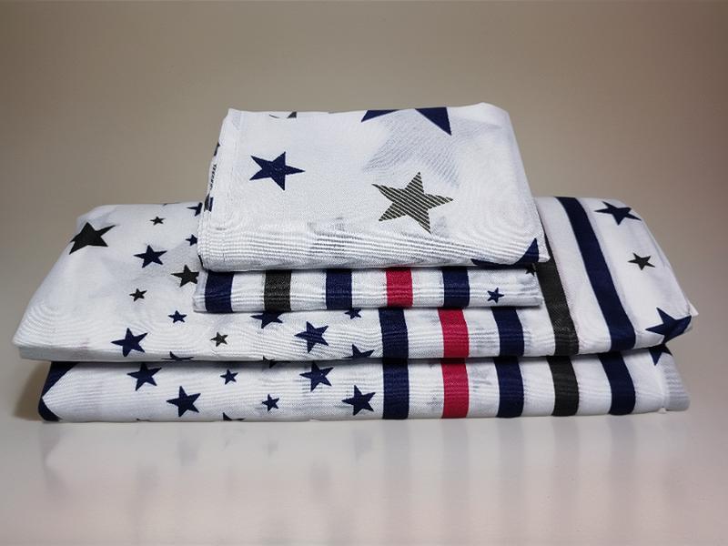 5 by 6 Super Unique Bedsheets set Of 4Pcs (2 Bedsheets & 2 Pillowcases)