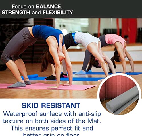 Comfortable Workout Exercise Fitness Pilates Gymnastics Yoga Mat - 6mm