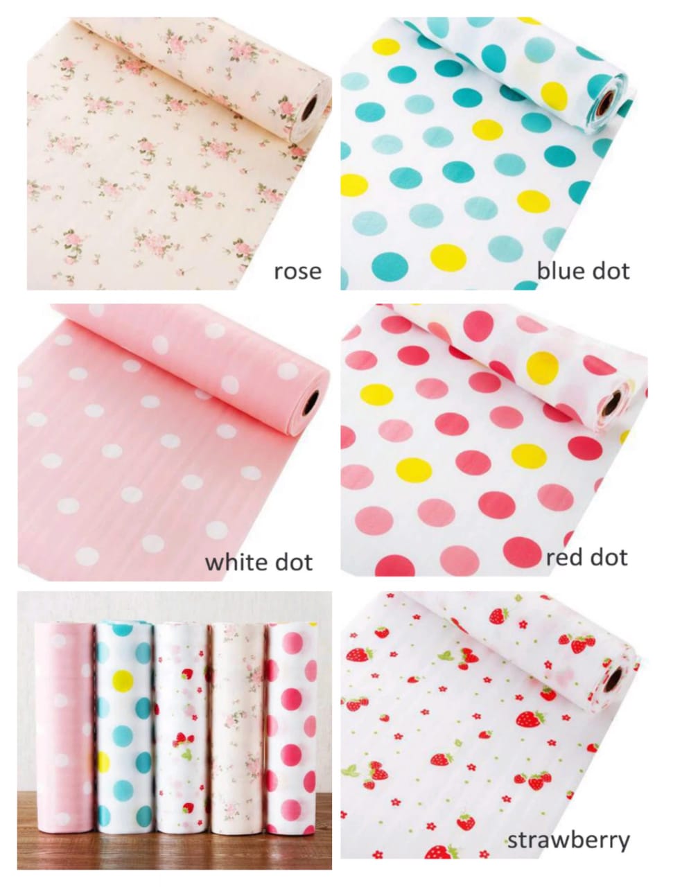 Cabinet Cupboard Drawer Liner Shelf Contact Paper Kitchen Table Mat