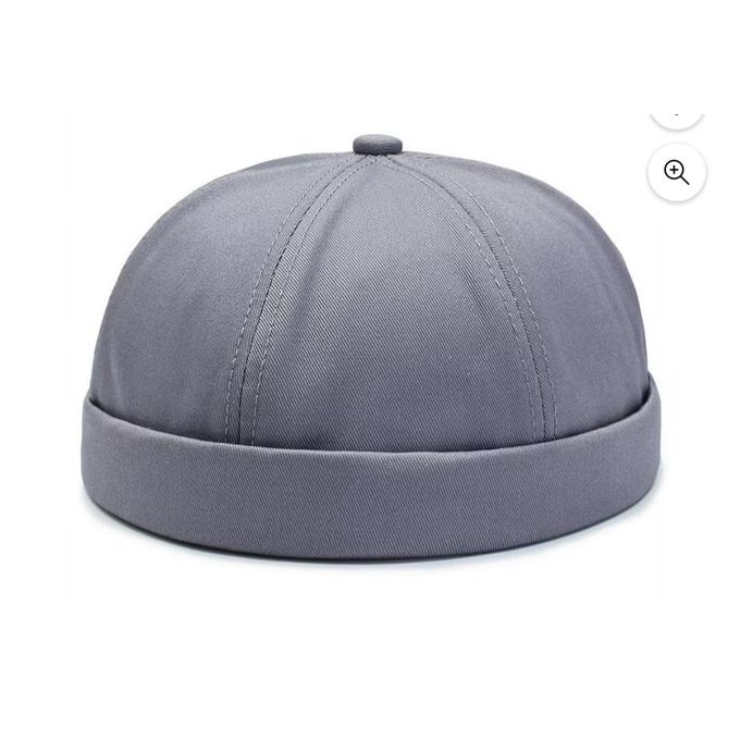 Retro Brimless Hats For Men Womens Skullcap Mens Vintage Docker Beanie Cap Washed Cotton Rolled Cuff Harbour Hat