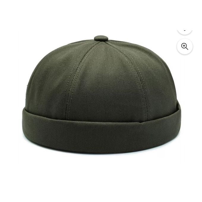 Retro Brimless Hats For Men Womens Skullcap Mens Vintage Docker Beanie Cap Washed Cotton Rolled Cuff Harbour Hat