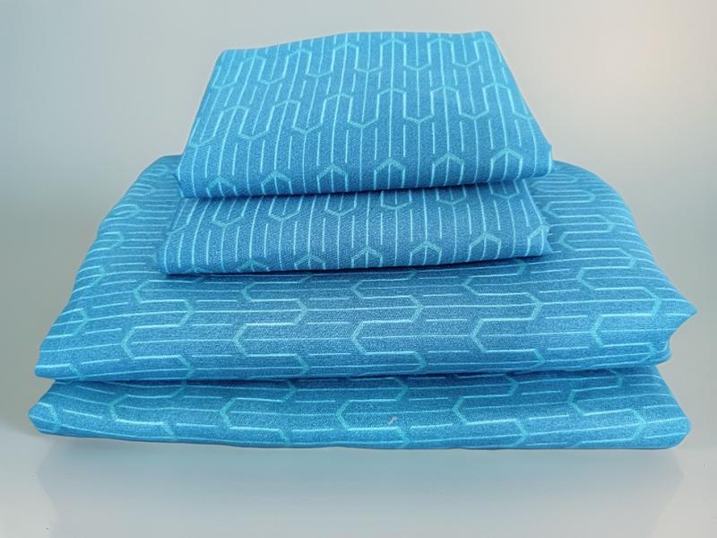 6x6 High Quality Bedsheets Set 4 Pcs (2 Bedsheets & 2 Pillowcases)