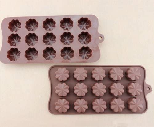 Baking Mould Silicone Model Tray Cake Chocolate 15 Baking Grids Cake Mould Small Muffin Moulds
