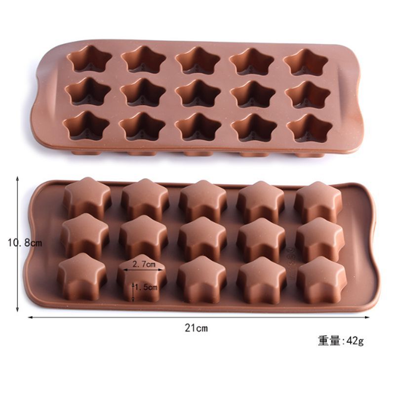 Baking Mould Silicone Model Tray Cake Chocolate 15 Baking Grids Cake Mould Small Muffin Moulds