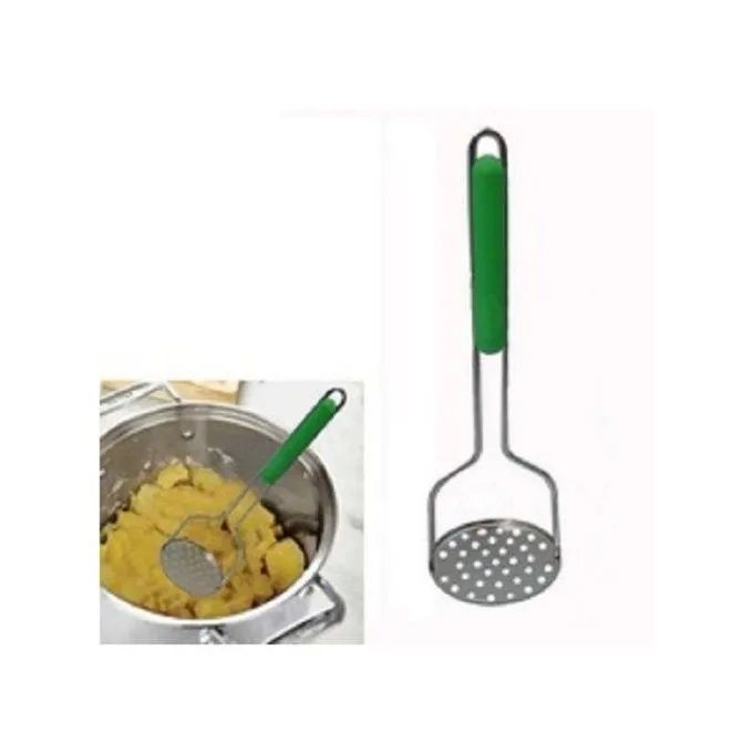Vegetable Fruits Food Potato Masher Murphy Press Kitchen Smasher Potatoes Banana Cooking Mukimo Kitchen Tool-Stainless Steel Kitchen Resistant Potato Kinder