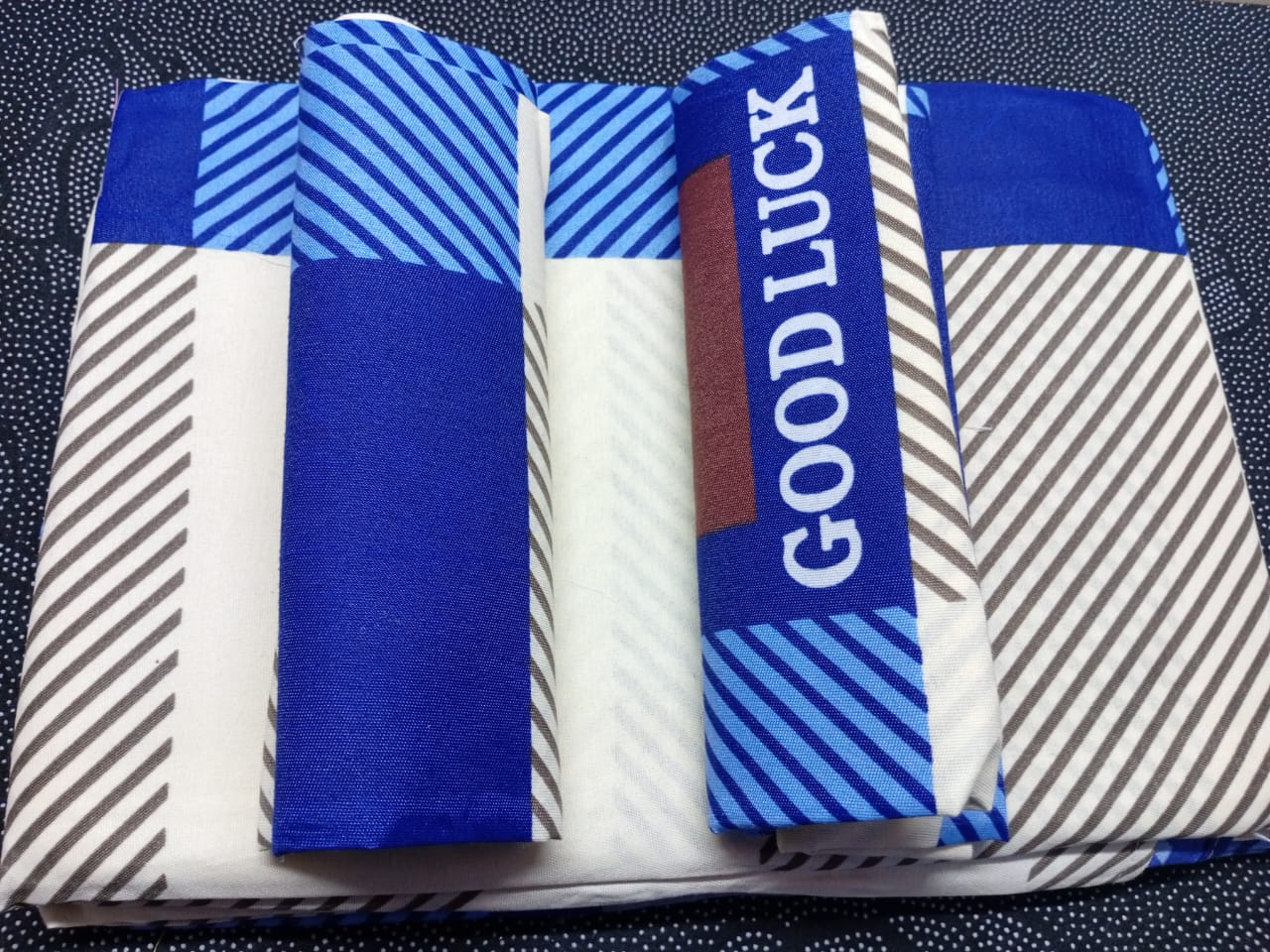 4pc 5*6  Fashion bedsheet a set of 2bedsheets, and 2 pillow cases