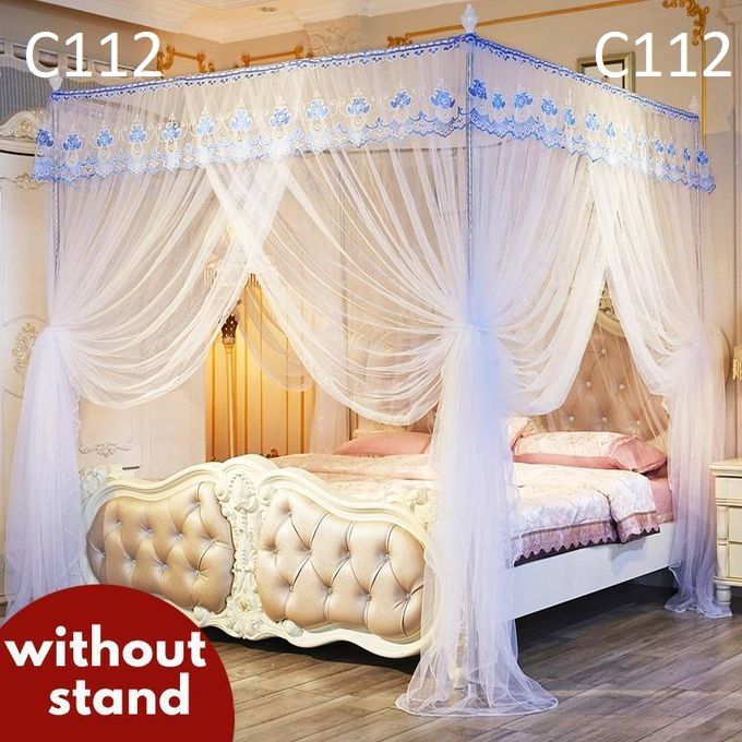 Cozy Mosquito Net without Stands & 3 Doors Design Bed net