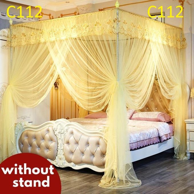 Cozy Mosquito Net without Stands & 3 Doors Design Bed net