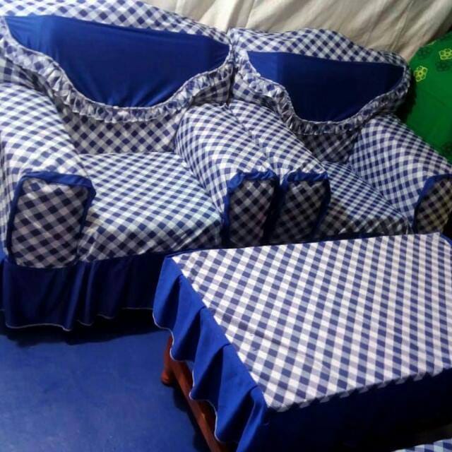 High Quality Checked Stretcher Loose Covers