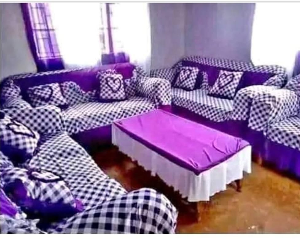 High Quality Checked Stretcher Loose Covers