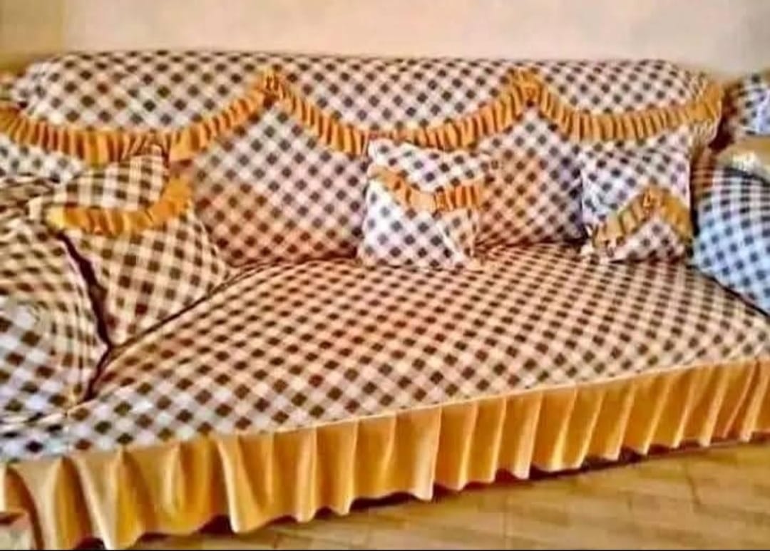 High Quality Checked Stretcher Loose Covers