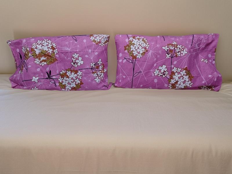 2Pcs  Pillowcase set Bed Pillow case/covers