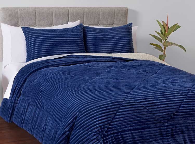 Thick Coral Velvet Duvet Winter Warm Velvet Comfort Size 6*6