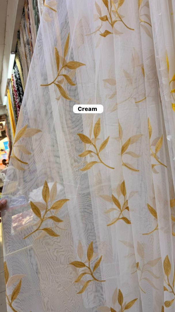 3M Solid white sheer  plain curtain for Living room & bedroom - Light filtering for Curtains and Window Curtain
