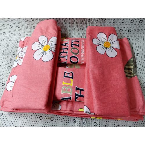 6pc set  bedsheets 6*7 (2 Bed sheets, 4 pillow cases)
