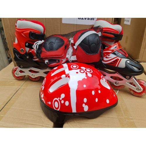 CLEARANCE OFFER Complete Kit Red Roller Skates Shoes SIZE 39-42