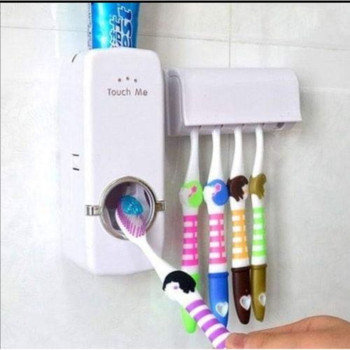 CLEARANCE OFFER Tooth Paste Dispenser & Tooth Brush Holder