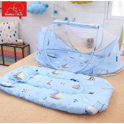 CLEARANCE OFFER Foldable Baby Bassinet Sleeping Nest Mosquito Net