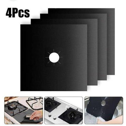 CLEARANCE OFFER 4pc Stove Burner Covers - Gas Stove Protector, Set Top Burner Covers , Non Stick Reusable, Stove Cover, Easy to Clean