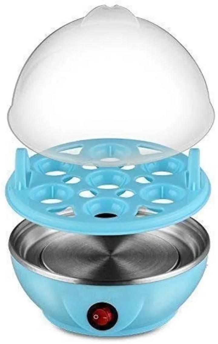 7 Egg Cooker,Egg Boiler Egg poachar Electric,Egg Steamer,Egg Boiler Electric Automatic Off Off for Steaming,Cooking,Boiling and Fring homr Machine Egg Boiler with Egg Tray Egg Boiler 7 Eggs