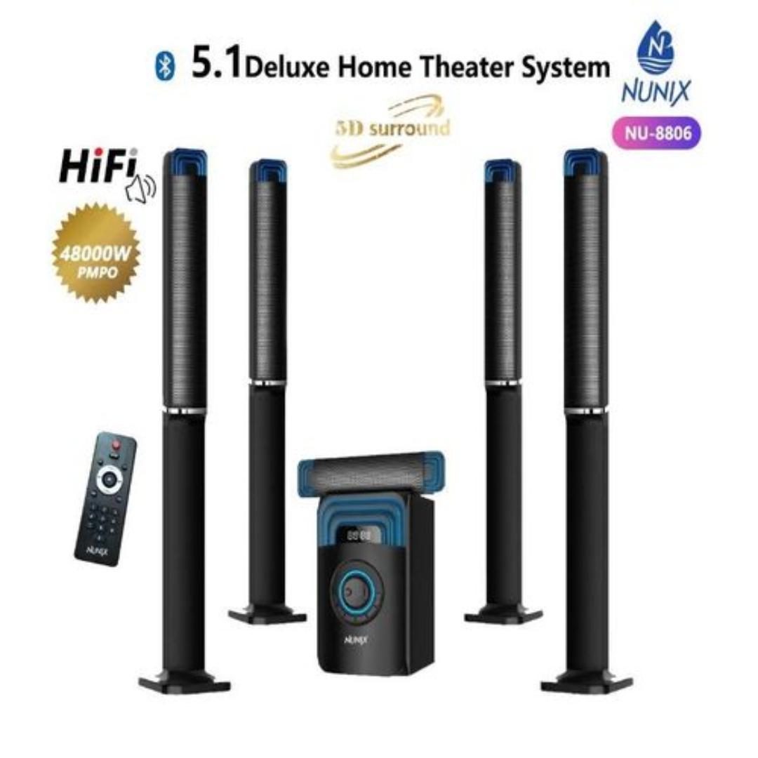 Nunix Speaker, Home Theatre System Deluxe NU-8806 5.1