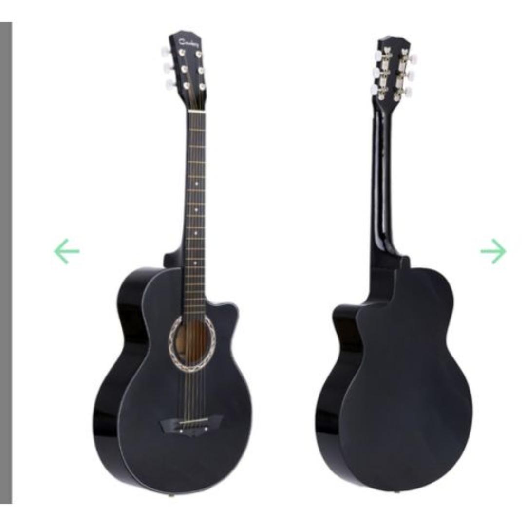Medium Size 38 Inch Acoustic Guitar For Beginners