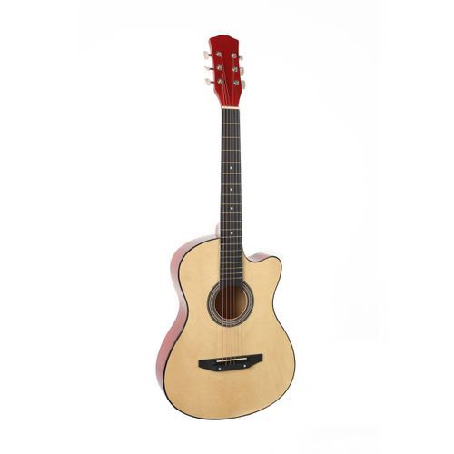 Happy 38'' Modern Wood Guitar Acoustic Musical For Beginners Students Kid Gifts School