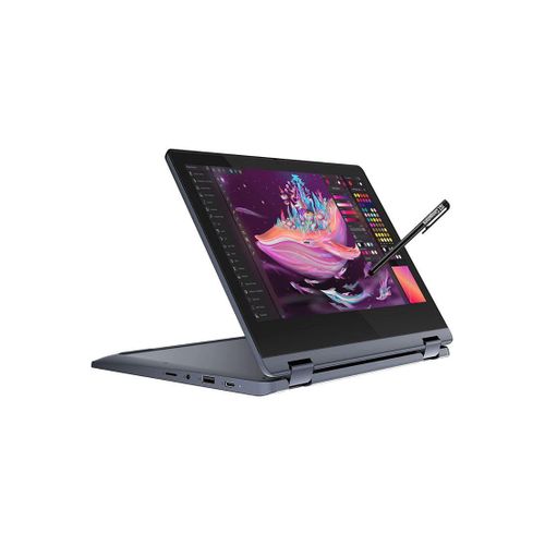 Lenovo Touchscreen Chromebook 4GB RAM FHD 12' Display Lightweight Fast Notebook 500GB Cloud Storage Upgradable Online Work Students Laptop Multitasking x360 Plus Free Wireless Mouse