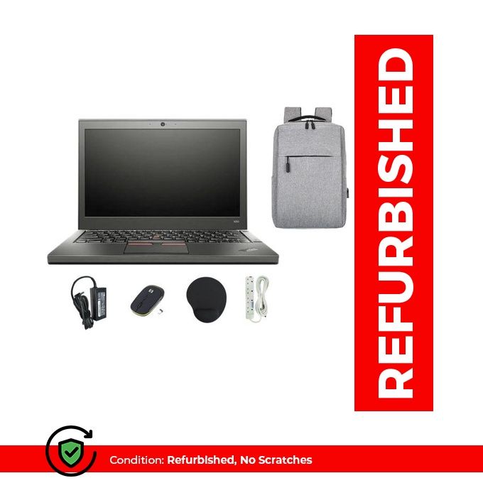 Lenovo 8GB RAM, 500GB HDD ThinkPad X240/X250 Slim Laptop Refurbished Laptops Intel Core i5 Laptop, Windows 11 PRO Activated, Office & Basic Software ,Bag + Charger + Wireless Mouse + Mouse + Extension