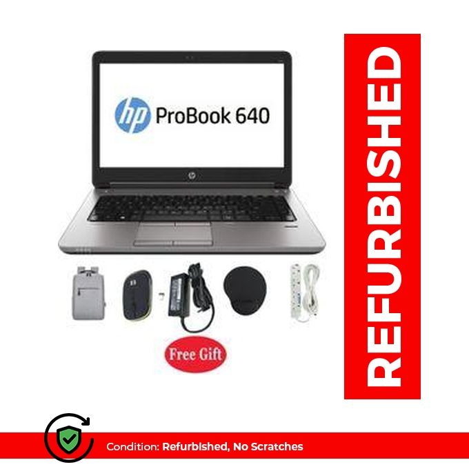 HP Probook  8GB RAM, 500GB HDD Refurbished Laptop 14'' Inches Screen Display, & Intel Core I5 ,Webcam, Windows 11PRO Activated, Office & Basic Software Installed Free Bag,Charger,Mouse & Extension.