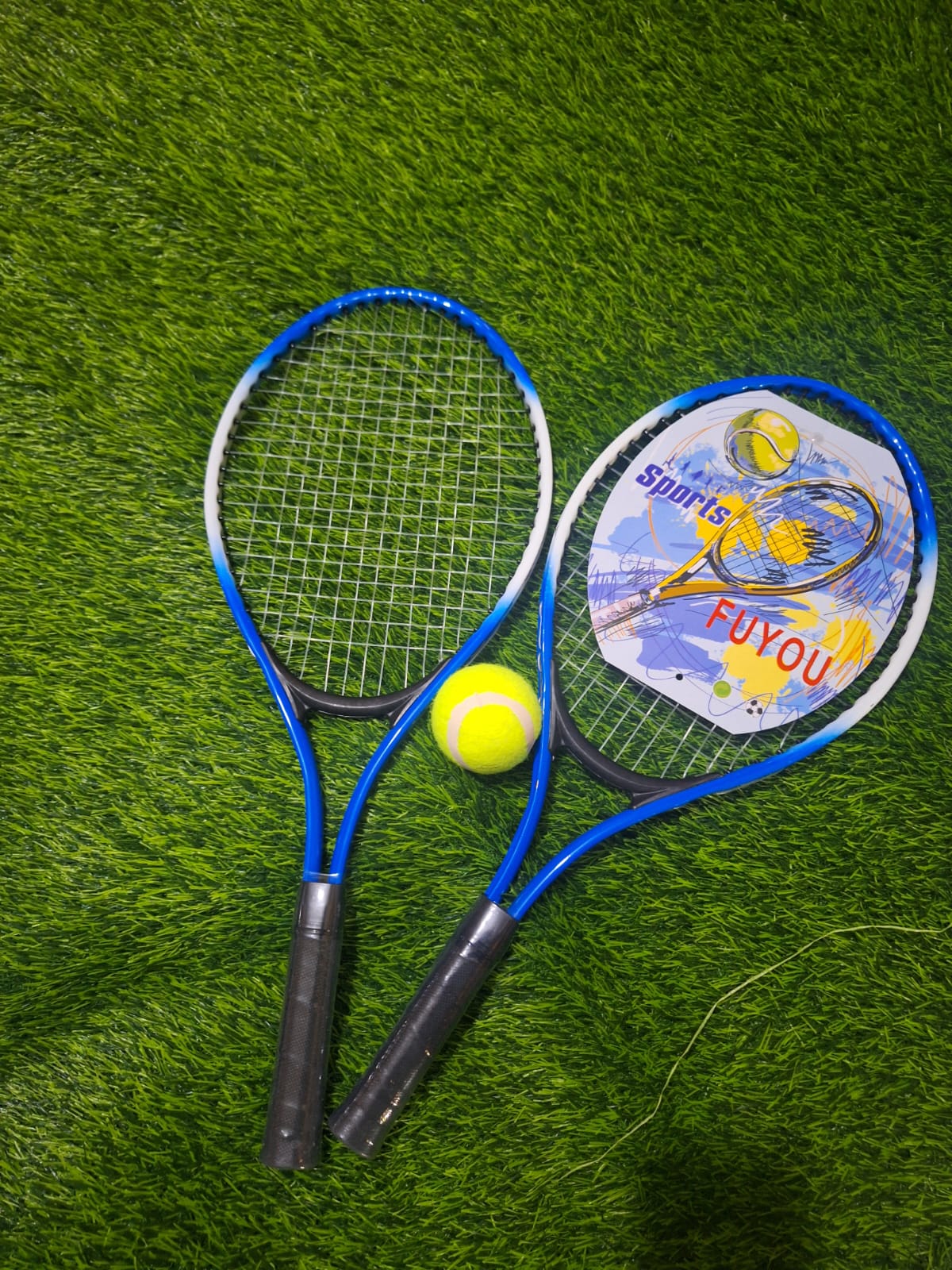 Tennis Racquet 2pcs plus 1 ball