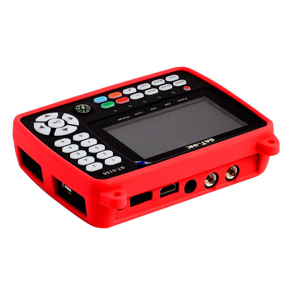 SATLINK ST-5150 DVB-S2/T2/C HD Satellite TV Finder 4.3 inch LCD Screen
