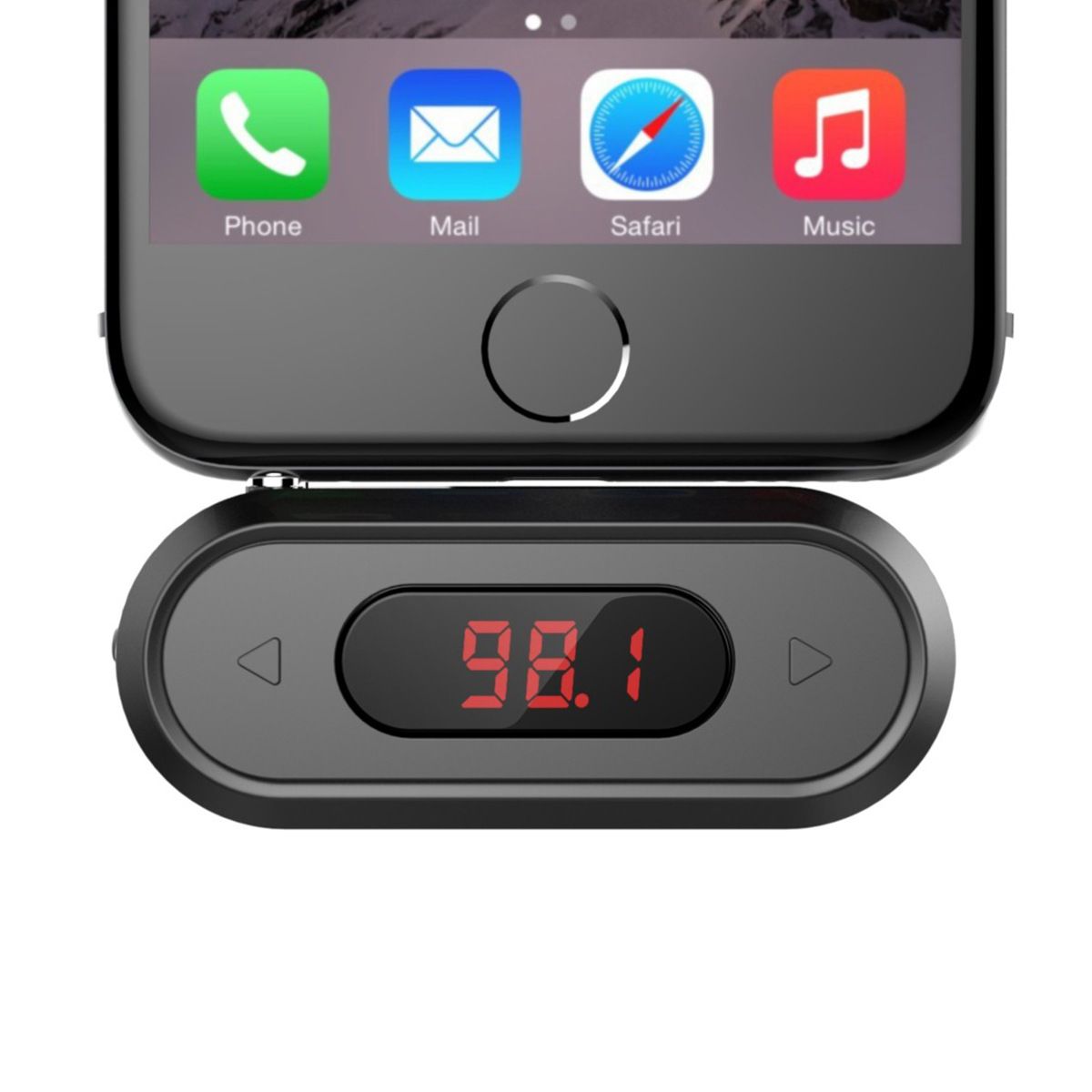 FM Transmitter compatible with iphone,samsung smart phone,ipod,MP3/MP4 player and other devices with 3.5 mm audio jack