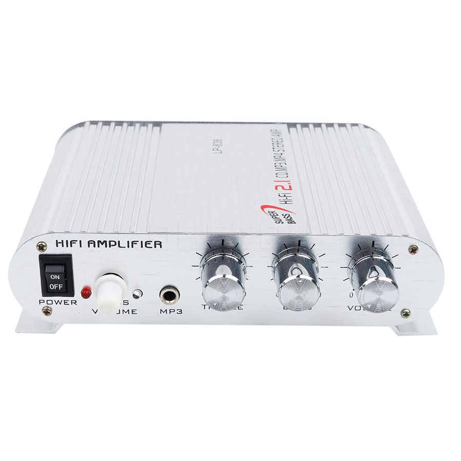 12V 20W HiFi Power Amplifiers CES FOR LVPIN-838 Stereo Home Audio Digital Sound Amplifier 2.1CH House Super Bass Lvpin 838