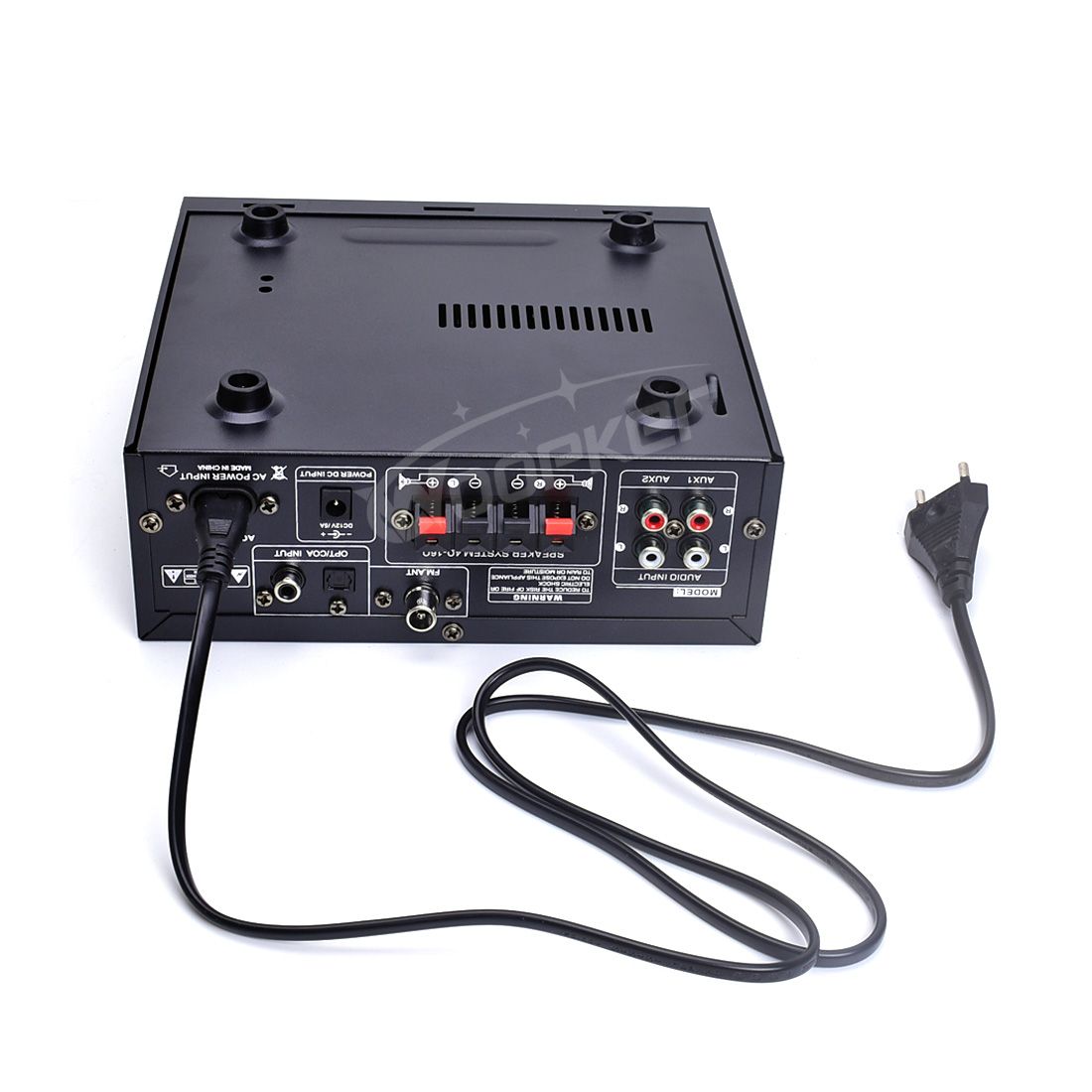Woopker Amplifier AK55 900W Max 2.0 Channel Rated 70W+70W Bluetooth Audio Hifi AMP Karaoke Music Player