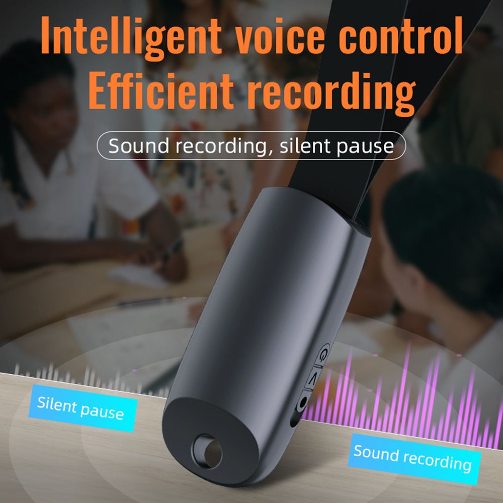 4GB/ 8GB / 16GB / 32GB / 64GB keychain key ring Spy Hidden Mini Audio Sound Voice Recorder Pen Professional Record 35 Hours