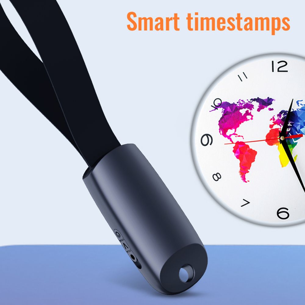 4GB/ 8GB / 16GB / 32GB / 64GB keychain key ring Spy Hidden Mini Audio Sound Voice Recorder Pen Professional Record 35 Hours