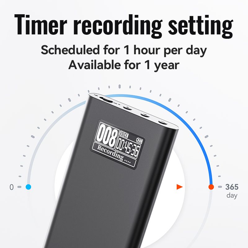 4GB/ 8GB / 16GB / 32GB / 64GB Digital Spy Hidden Mini Audio Sound Voice Recorder Pen Record About 365 Hours