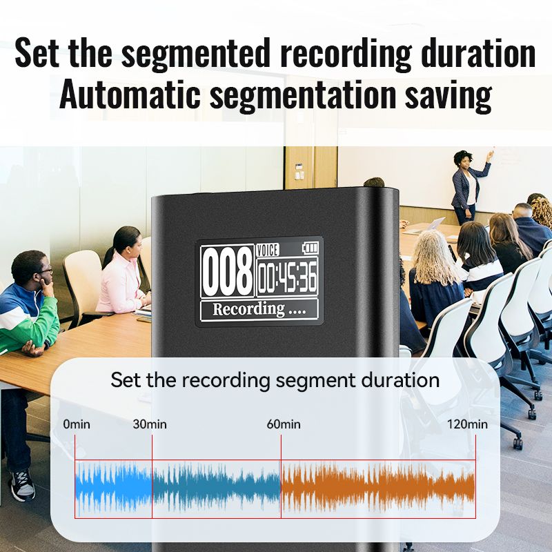 4GB/ 8GB / 16GB / 32GB / 64GB Digital Spy Hidden Mini Audio Sound Voice Recorder Pen Record About 365 Hours