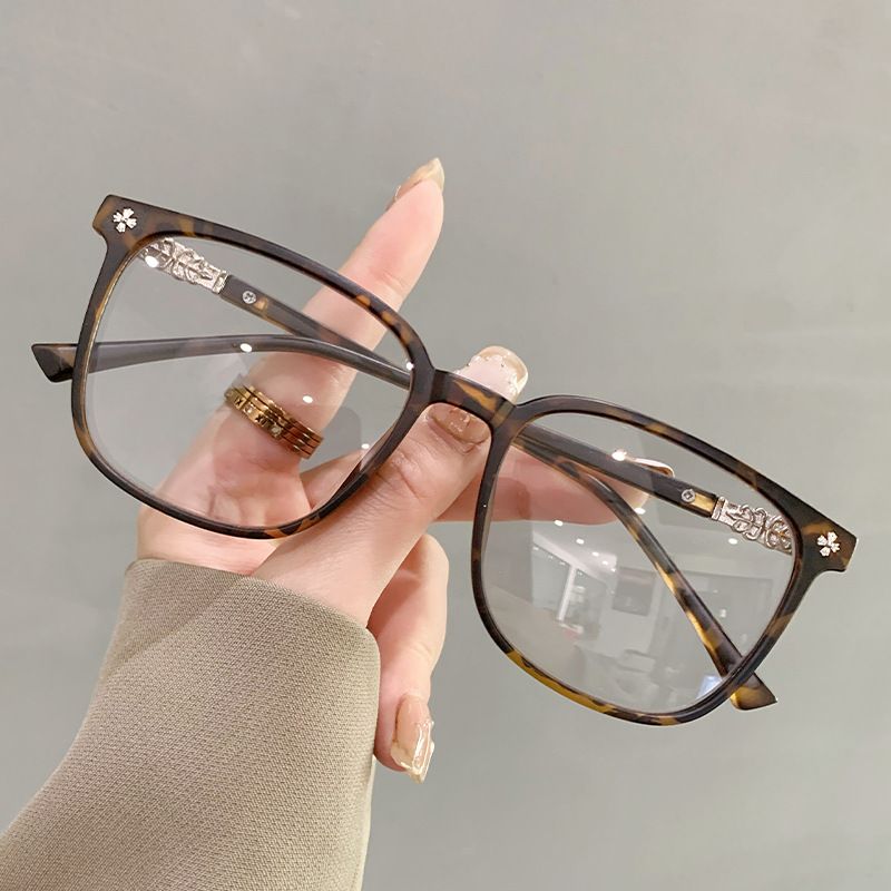 Men Fashion Photochromic Eyeglasses Frames Women Change Color Lens Driving Glasses Frame Anti Blue Light Computer Glasses Male