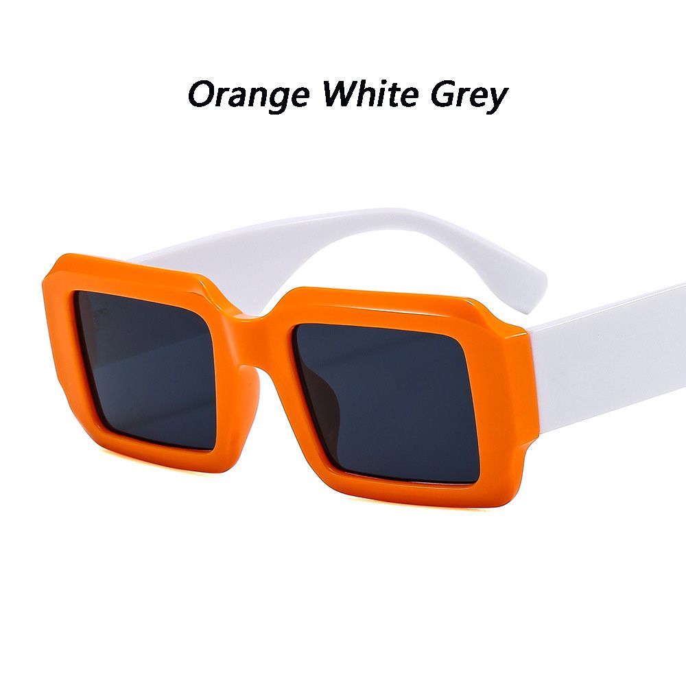 2024 New Retro Rectangular Women's Sunglasses Fashion Brand Design Candy Color Glasses Outdoor Travel Women's Sun Glasses UV400