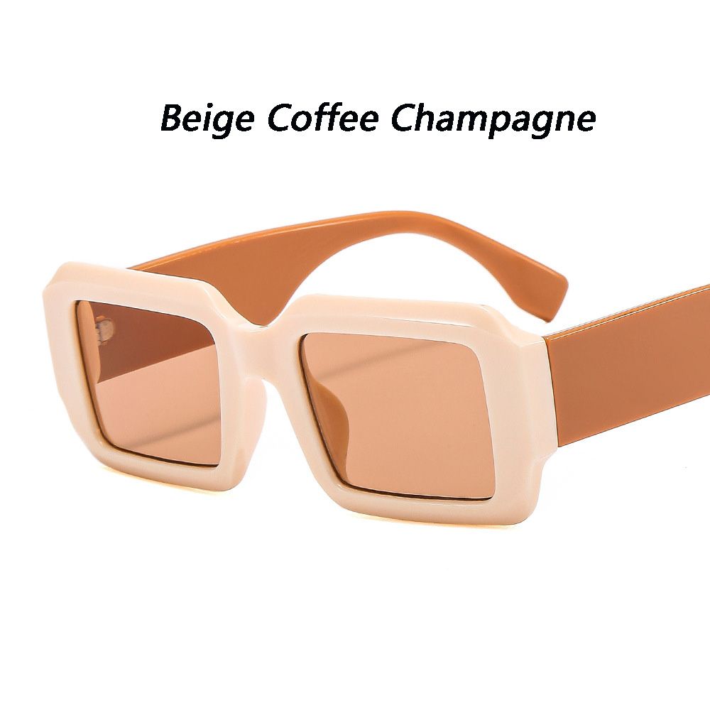 2024 New Retro Rectangular Women's Sunglasses Fashion Brand Design Candy Color Glasses Outdoor Travel Women's Sun Glasses UV400