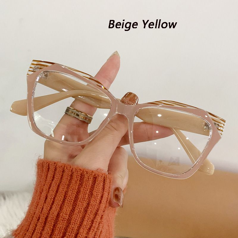 Fashion Cat Eye Glasses Ultra-light Glasses Frame Retro Photochromic Eyeglasses Anti-blue Light Eyewear Outdoor Color-changing