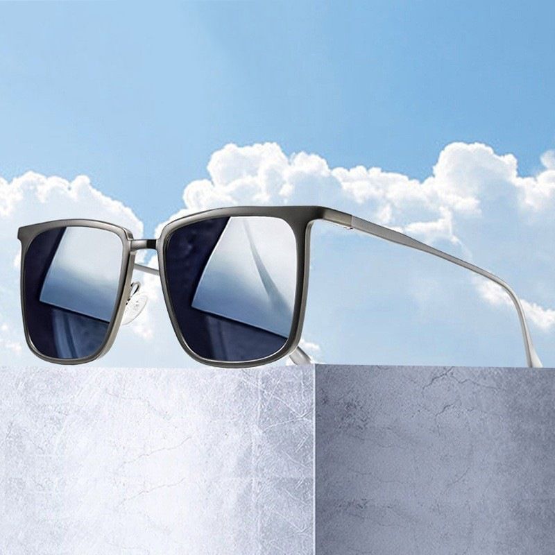 2024 Classic Men Pilot Polarized Sunglasses Men Women Photochromic Driving Sun Glasses Chameleon Anti-glare Travel Eyeglasses