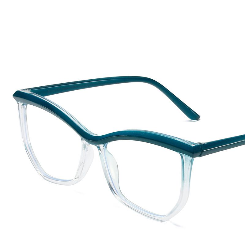 New Anti Blue Light Plain Eyeglasses High Appearance High Definition Eyewear Plain Glasses Frame Network Popular Women Trendy