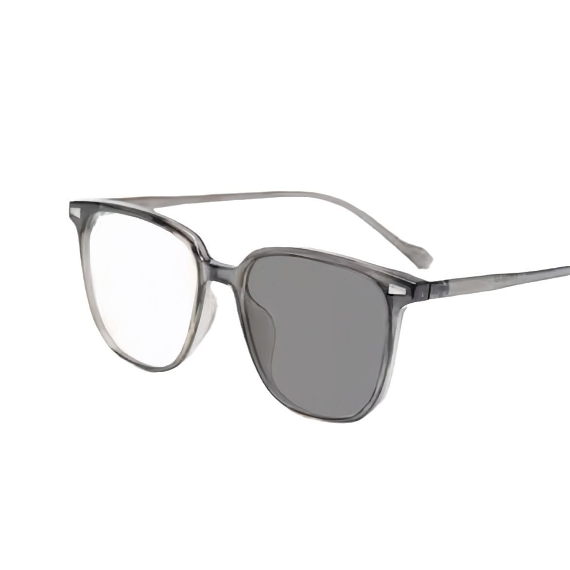 Photosensitive Photochromic Glasses For Men Women Color-changing Anti-blue Light Flat Mirror Outdoor Sunglasses Computer Goggles
