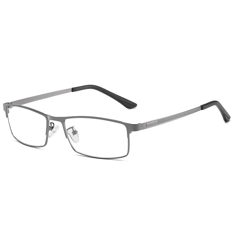Blue Light Blocking Spectacles Optical Fashion Light Eyeglasses Frame For Men Eyewear Half-rim Glasses with 3 Optional Colors